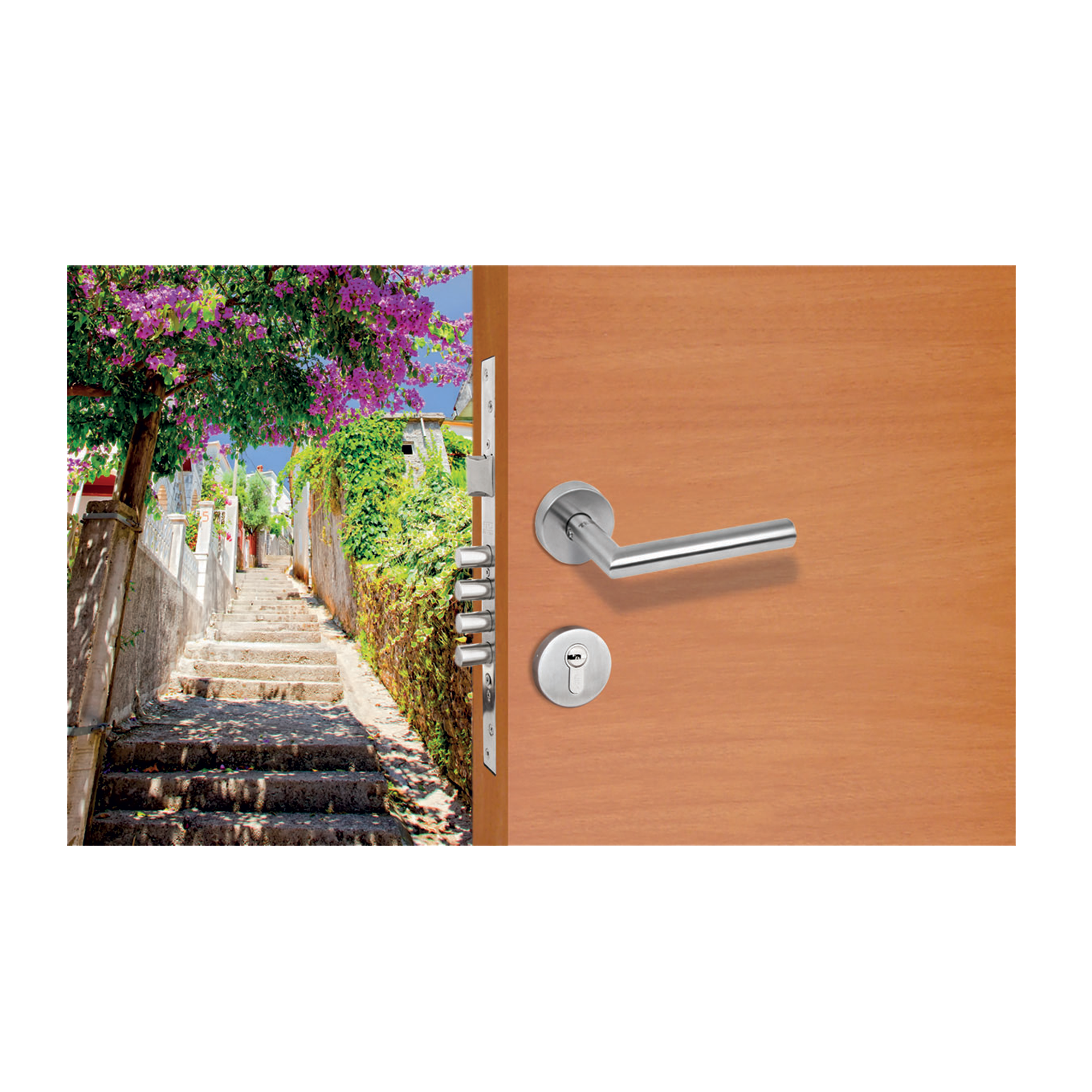 Kit de Manija, mecanismo y cilindro mecanismo de Alta Seguridad ASSA ABLOY - Imagen 2