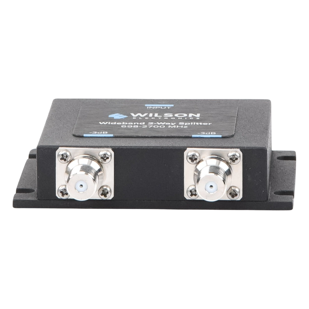 Divisor de potencia de 2 vías para la distribución de señal a dos antenas de servicio | 3 dB de pérdida por puerto | Conectores F hembra WILSONPRO / WEBOOST - Imagen 2