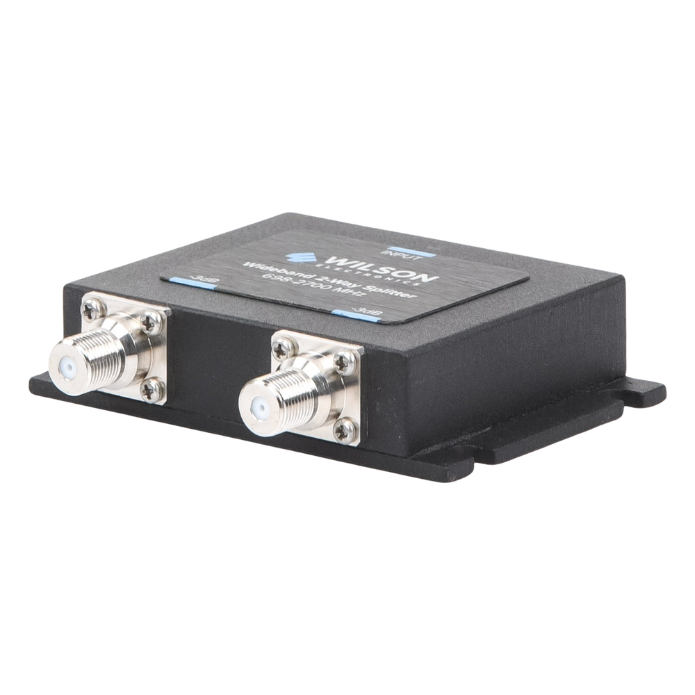 Divisor de potencia de 2 vías para la distribución de señal a dos antenas de servicio | 3 dB de pérdida por puerto | Conectores F hembra WILSONPRO / WEBOOST - Imagen 3