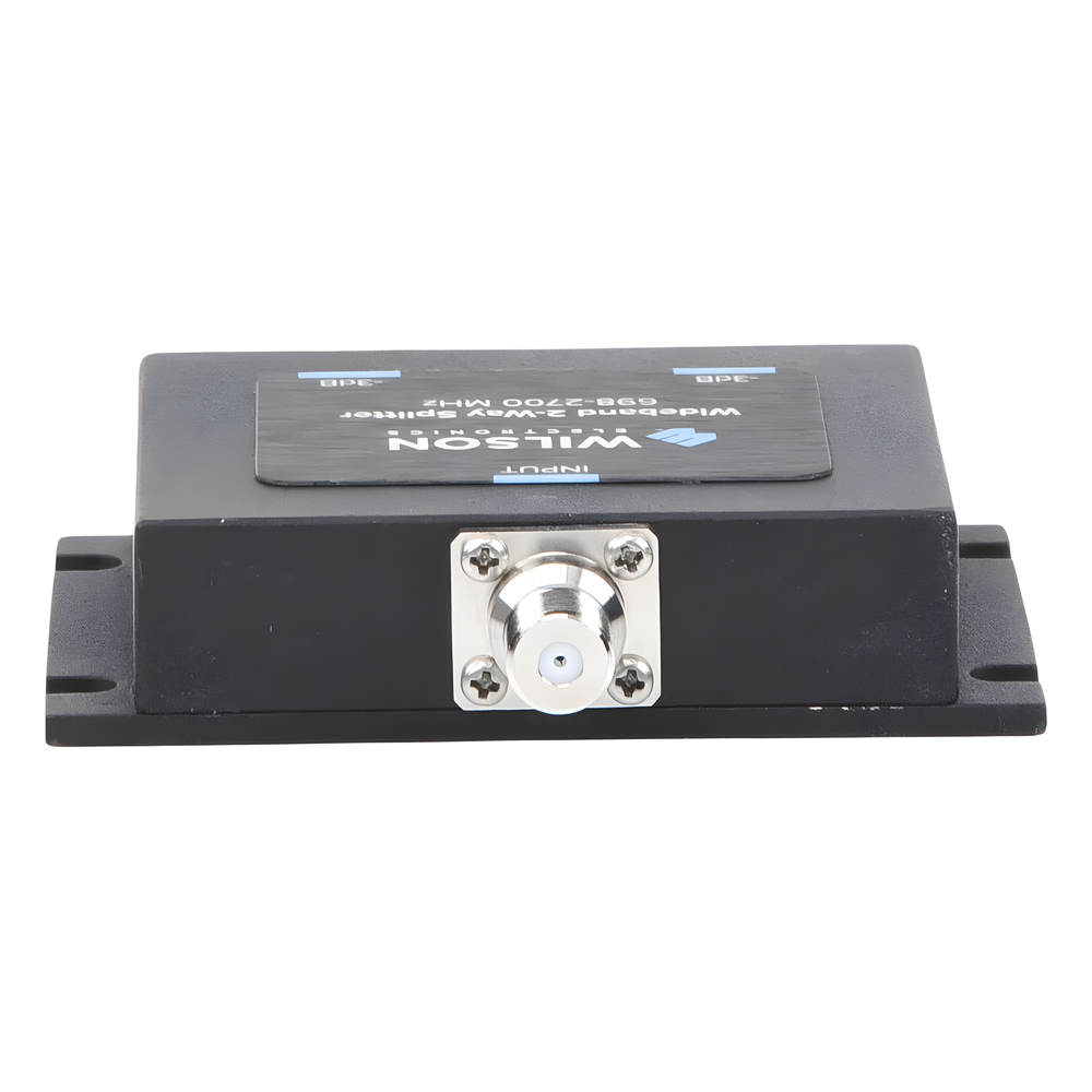 Divisor de potencia de 2 vías para la distribución de señal a dos antenas de servicio | 3 dB de pérdida por puerto | Conectores F hembra WILSONPRO / WEBOOST - Imagen 4