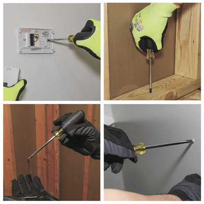 HerramientasKLEIN TOOLS85076Juego de Desarmadores 7 Piezas Punta Plana Phillips Cabinet KLEIN TOOLS 85076 - SILYMX