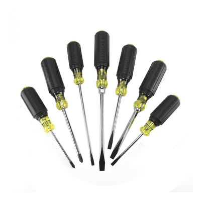 HerramientasKLEIN TOOLS85076Juego de Desarmadores 7 Piezas Punta Plana Phillips Cabinet KLEIN TOOLS 85076 - SILYMX