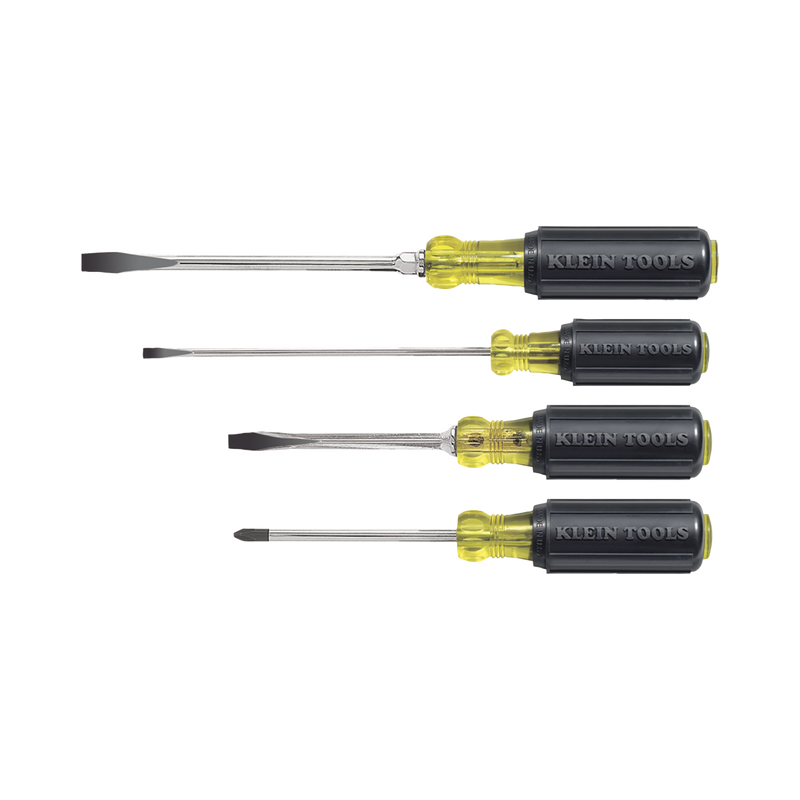 Juego de desarmadores de punta ranurada y Phillips de 4 piezas KLEIN TOOLS 85105 - SILYMX