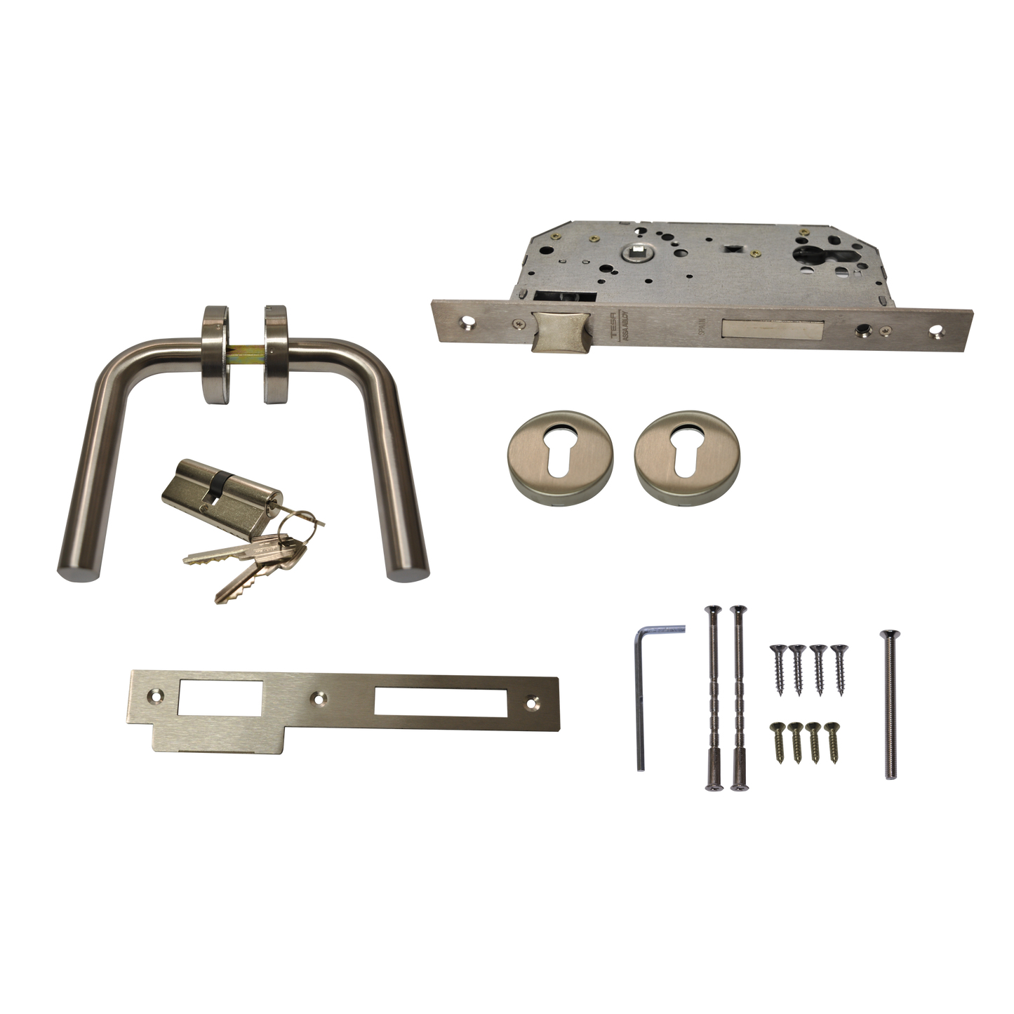 Kit de Manija, mecanismo y cilindro mecánico ASSA ABLOY - Imagen 3