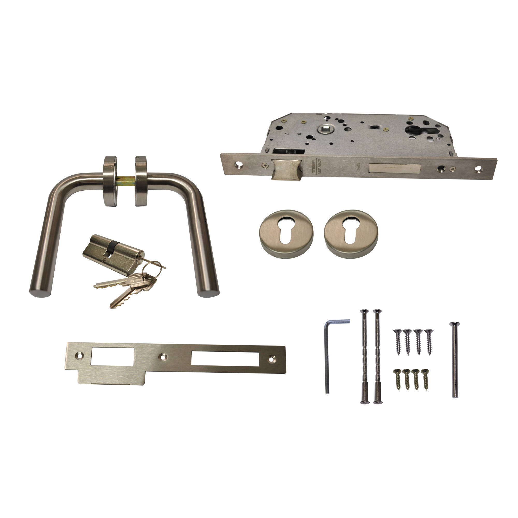 Kit de Manija, mecanismo y cilindro mecánico ASSA ABLOY - Imagen 3