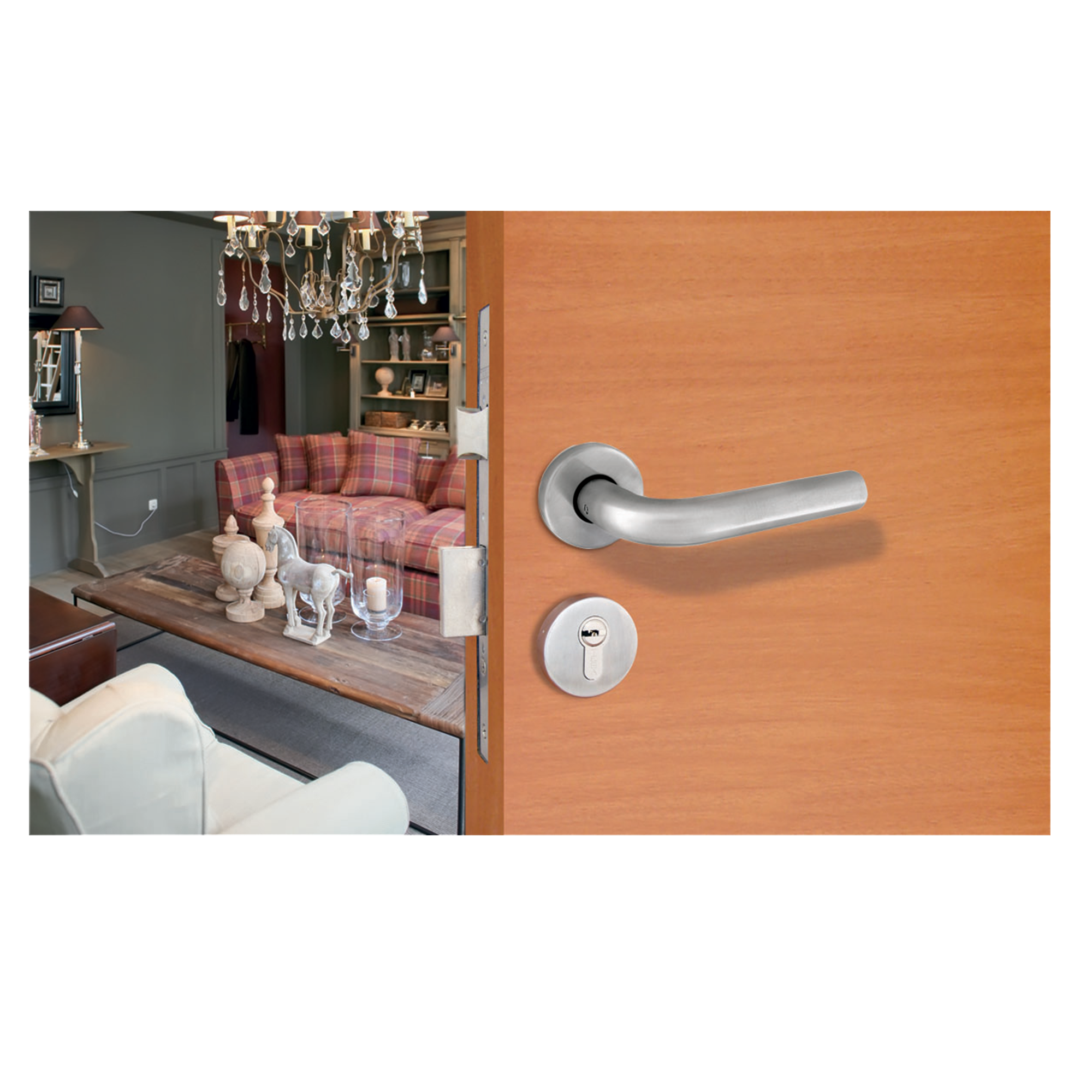 Kit de Manija, mecanismo y cilindro mecánico ASSA ABLOY - Imagen 4