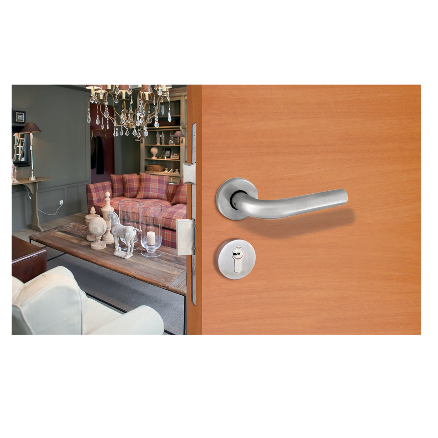 Kit de Manija, mecanismo y cilindro mecánico ASSA ABLOY - Imagen 5