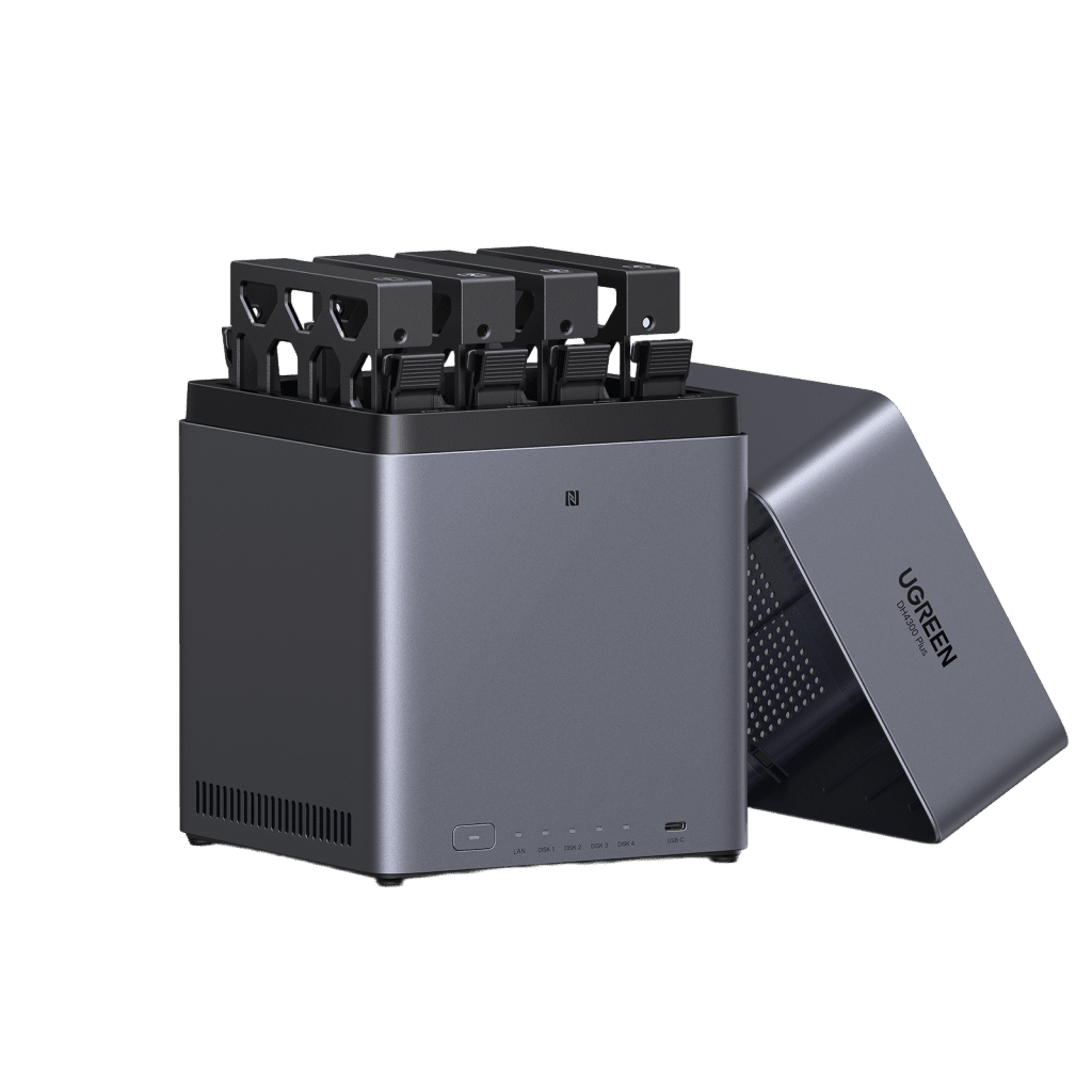 Servidor NASUGREEN85449NAS 4 Bahías SATA Procesador RK3588C 8GB RAM 2.5GbE HDMI 4K RAID 0/1/5/6/10 UGREEN NASync DH4300PLUS 85449 - SILYMX