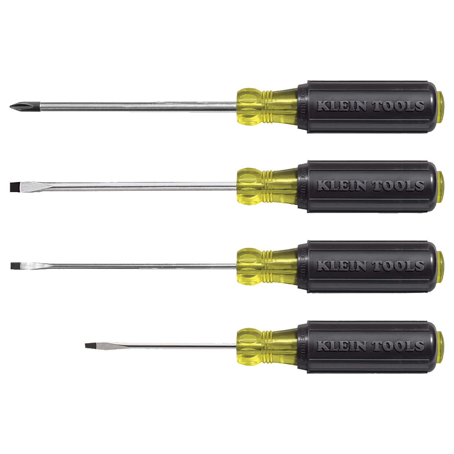 Juego de desarmadores miniatura de punta ranurada y Phillips de 4 piezas KLEIN TOOLS 85484 - SILYMX