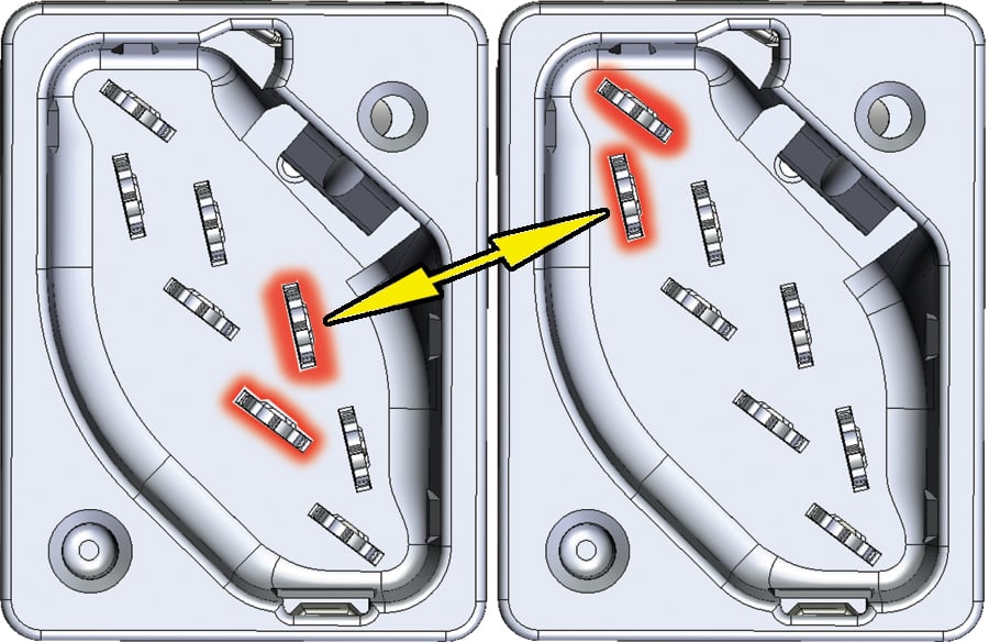Jack Z-MAX Cat6A Blindado Montaje híbrido en Placa de Pared (Plano y Angulado) Color Negro Z6A-S01 - SILYMX