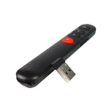 Presentador Láser Vorago LASP-305 | 30 m Alcance, Láser Rojo, RF 2.4G, USB, Compatible Windows/Mac/Linux