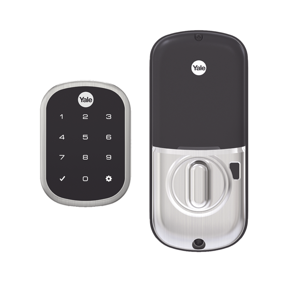 Cerradura Inteligente Yale YRD256 – Teclado Táctil, 25 Usuarios, HomeKit / Alexa Ready, 35–57 mm - SILYMX
