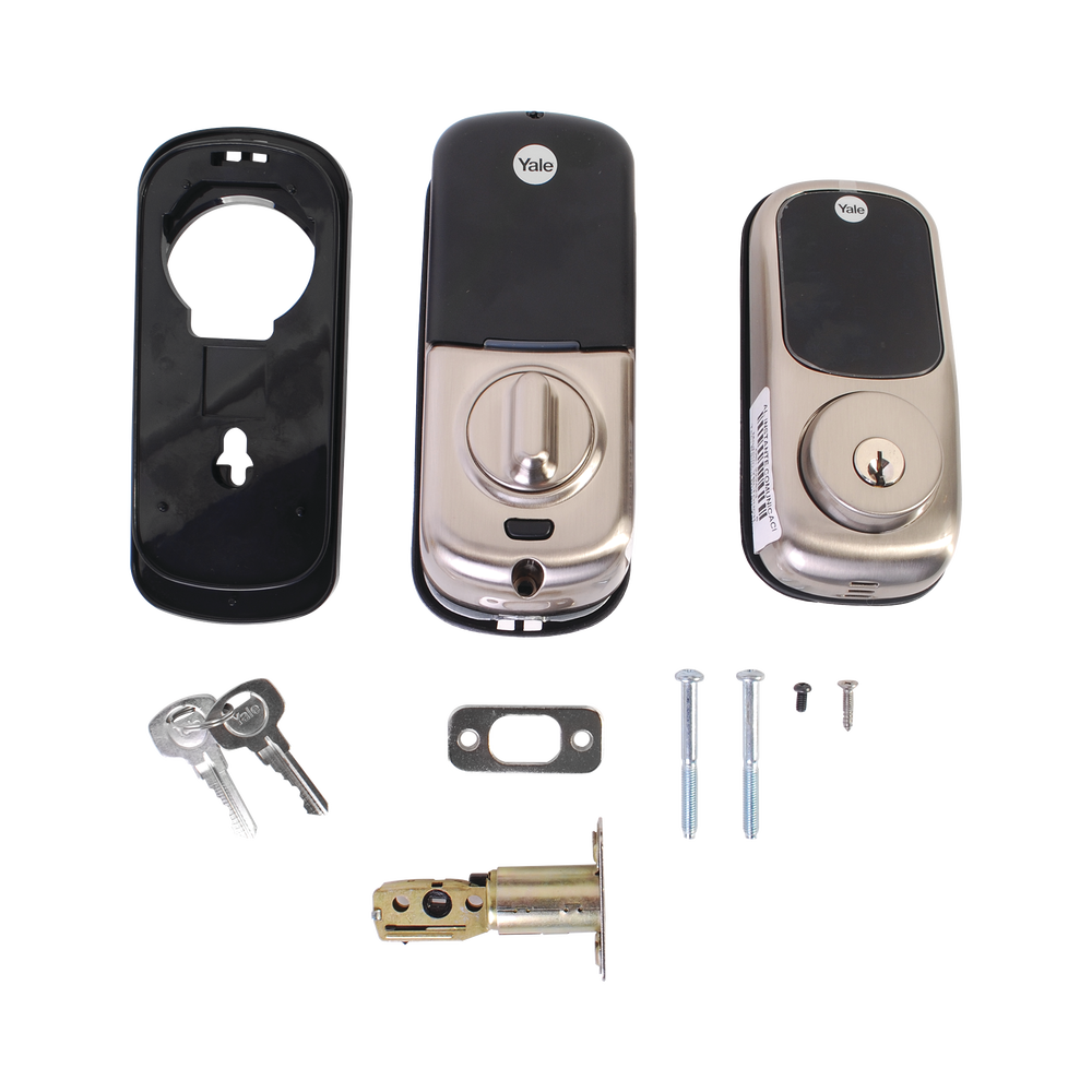 Cerradura Real Living YRD226/ Teclado y Llave /Compatible con Smarphone o Total Connect - SILYMX