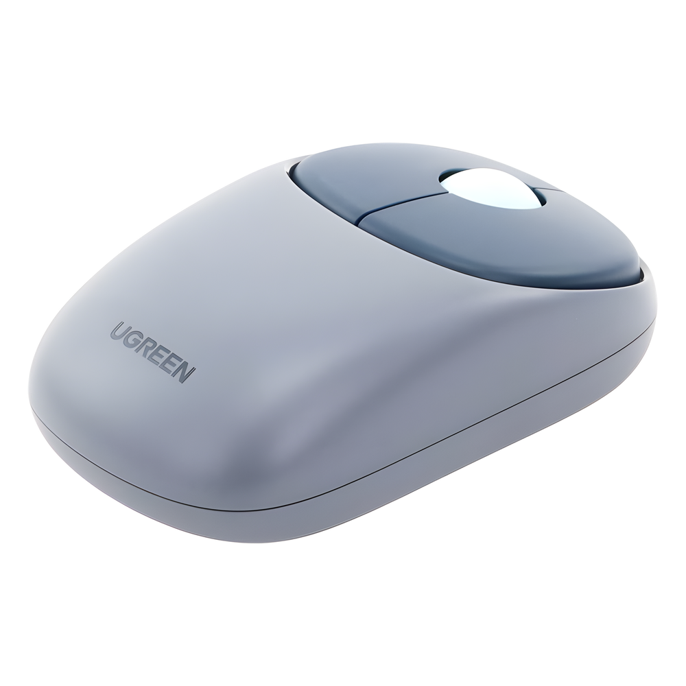 Mouse Inalámbrico Bluetooth 5.0 y 2.4GHz 3 Dispositivos 4000 DPI Recargable USB-C 5 Botones Azul UGREEN 90538 - Imagen 3
