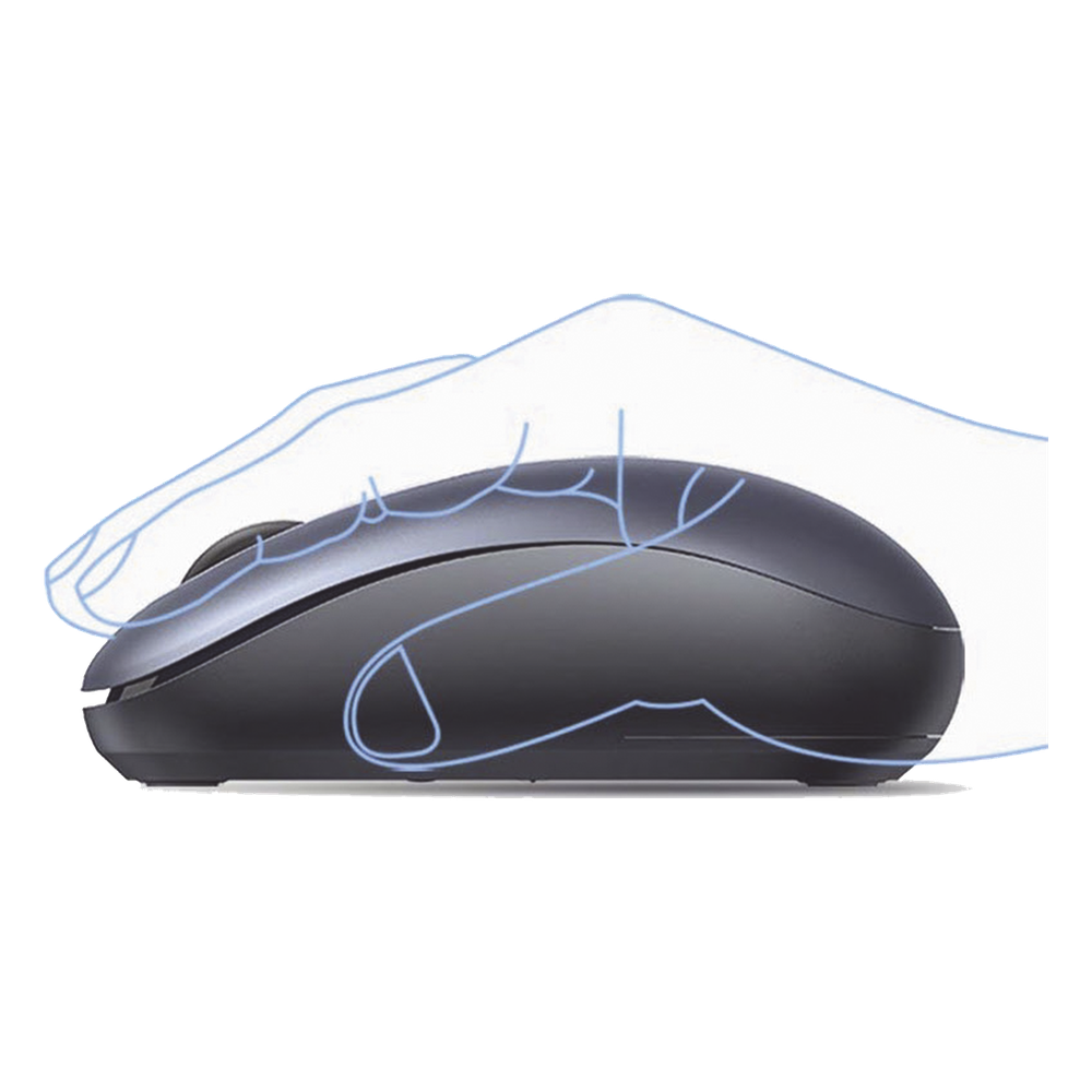 Mouse Inalámbrico 2.4 GHz 2400 DPI 3 Botones Silenciosos Alcance 10m (32.8ft) Azul UGREEN 90550 - Imagen 5