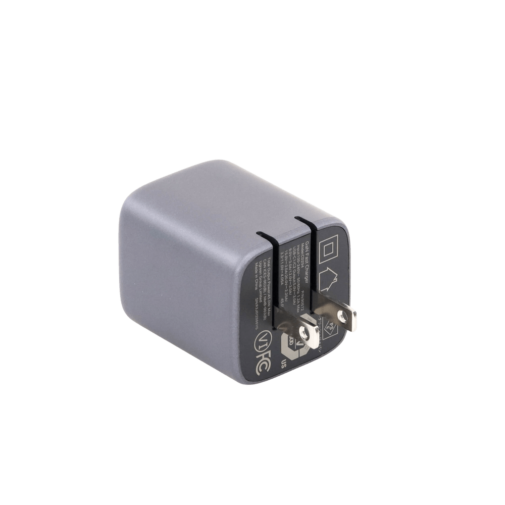 Cargador de 45W serie Nexode Mini  2 Puertos USB-C de Carga Rápida Tecnología GaN II Power Delivery 3.0 Quick Charge 4.0 Chip Confiable y Carga Inteligente Optimiza la Experiencia de Carga Tecnología Thermal Guard 90572 - SILYMX