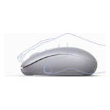 Mouse Inalámbrico Silencioso 2.4 GHz 2400 DPI 3 Botones Alcance 10m (32.8ft) Ergonómico UGREEN 90669 - Imagen 3