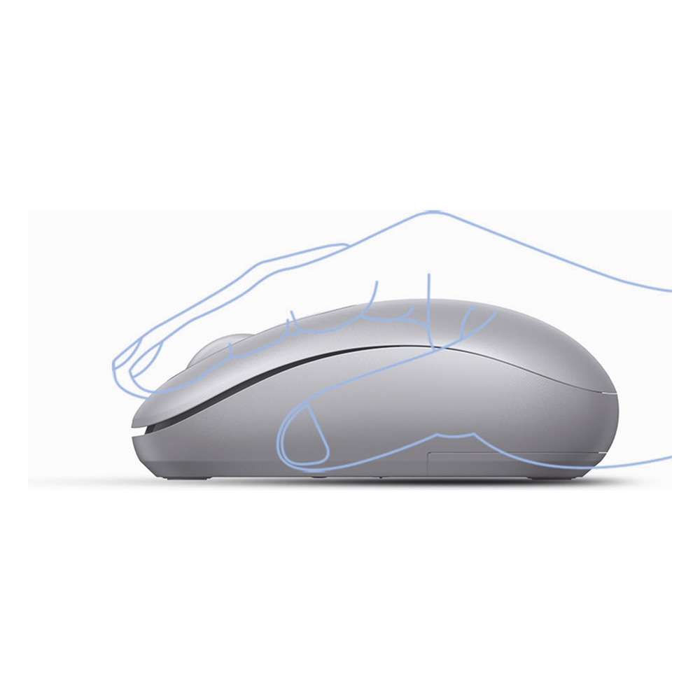 Mouse Inalámbrico Silencioso 2.4 GHz 2400 DPI 3 Botones Alcance 10m (32.8ft) Ergonómico UGREEN 90669 - Imagen 3