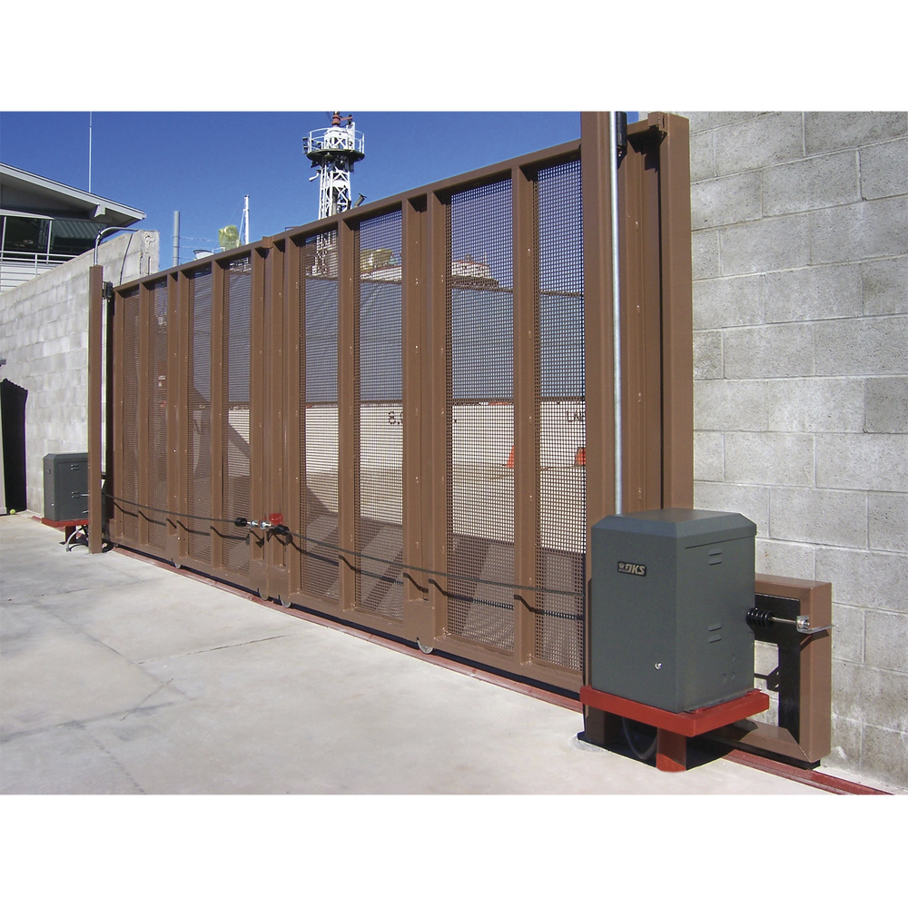 Operador para puertas corredizas de hasta 450 kg y 9 Metros de Longitud Incluye 6 Metros de Cadena Equipo de Uso Continuo XB-275 - SILYMX