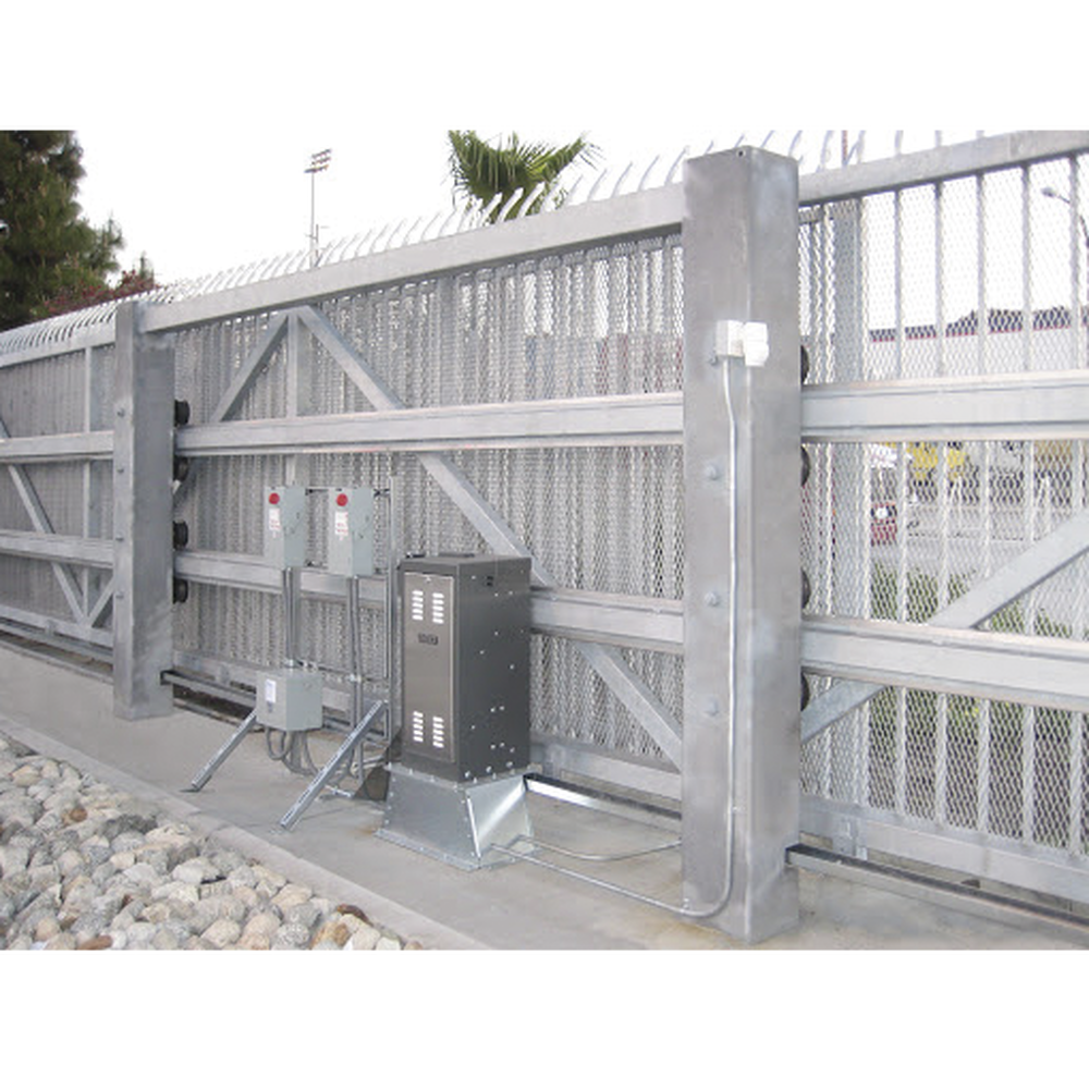 Operador Para Puertas Corredizas de 1360 kg y Hasta 30 Metros Operador Para Aplicaciones Industriales de Uso Continuo Con 6 Metros de Cadena #60 Incluidos 9210-381 - SILYMX