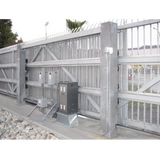 Operador Para Puertas Corredizas de 1360 kg y Hasta 30 Metros Operador Para Aplicaciones Industriales de Uso Continuo Con 6 Metros de Cadena #60 Incluidos 9210-381 - SILYMX