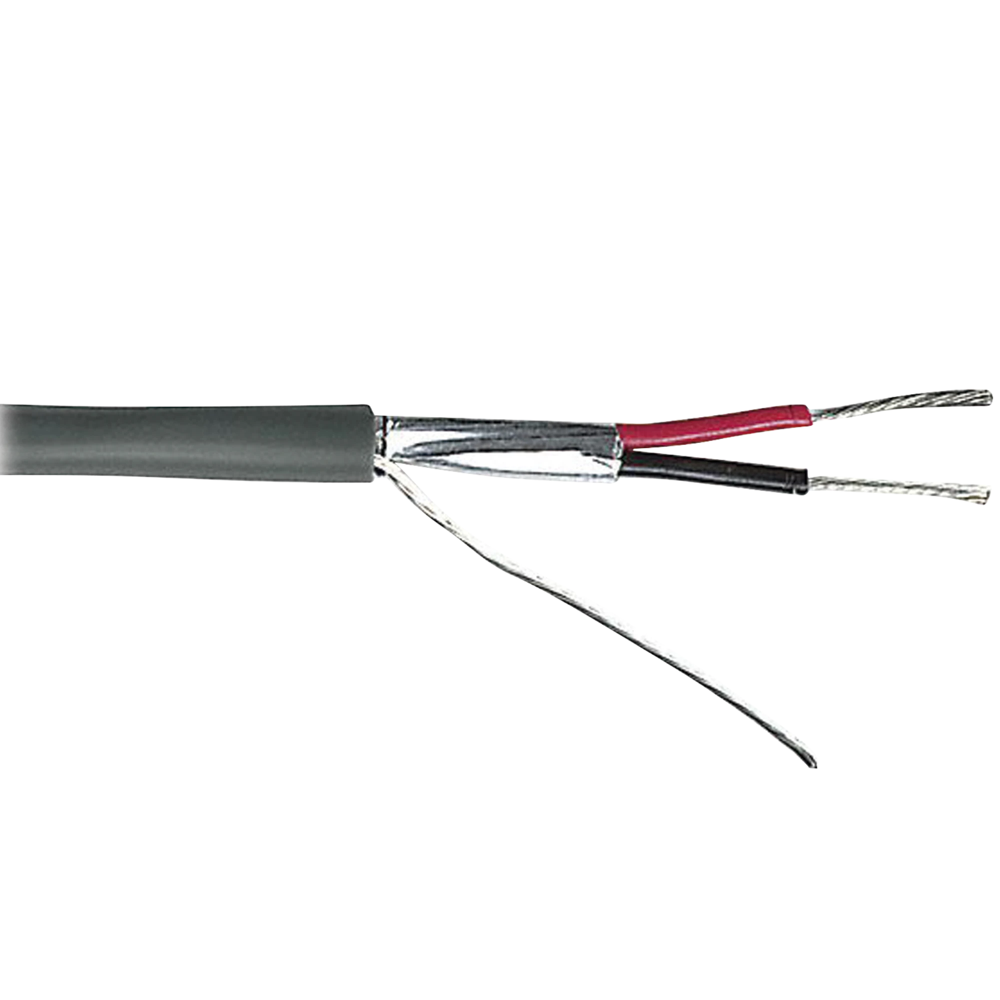 Bobina de cable Viakon 2x18 AWG Blindado Gris 305 Metros 9222 - SILYMX