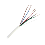 Bobina de Cable VIAKON de 152 Metros de 6 x 20 AWG BLINDADO Color BLANCO Aplicaciones en Control de Acceso, Audio e Instrumentación 92-62 - SILYMX