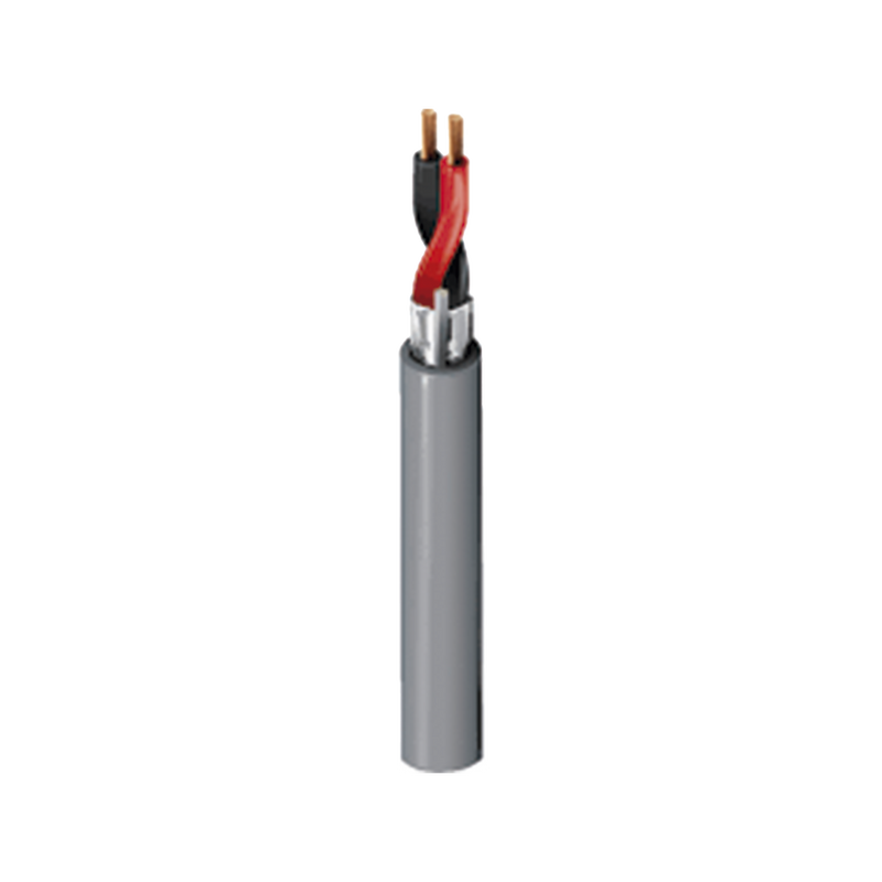 Bobina de Cable Viakon 2X16 AWG Blindado Color Gris Riser para Audio 305 Mts 9266 - SILYMX