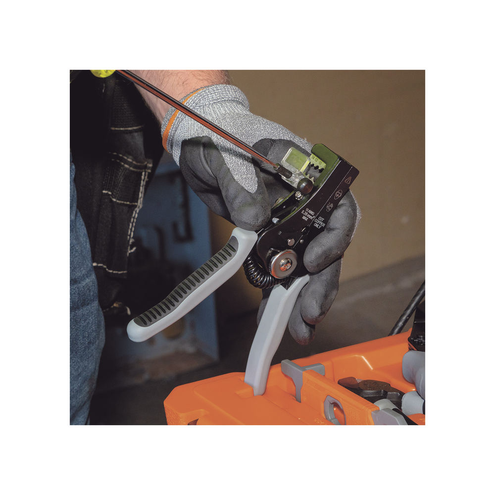 Juego de Herramientas de Conexión Fotovoltaica Solar 6 Piezas: Estuche 2 Llaves Aisladas MC4 Cortador 1/0 AWG Al Pelacables 6-12 AWG Sólido y 8-14 AWG Trenzado Ponchadora MC4T 10-14 AWG92919S - SILYMX