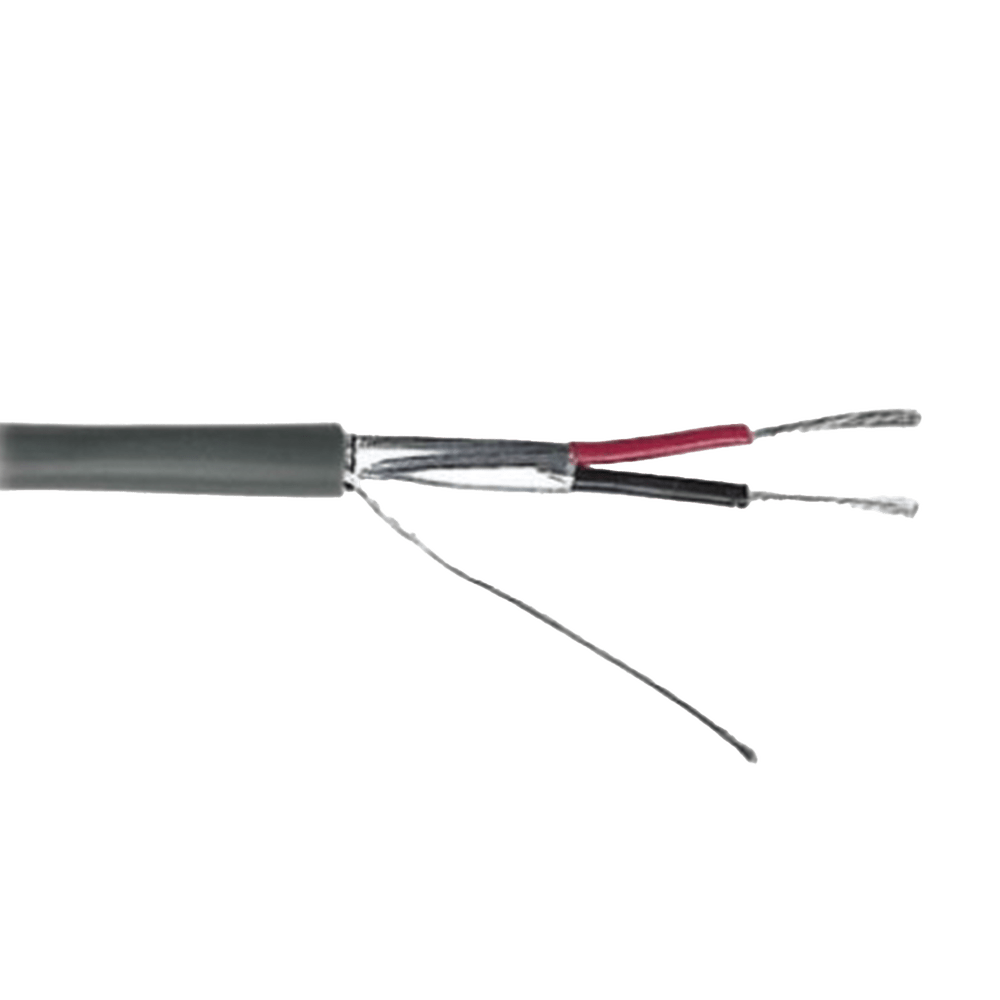 Bobina de Cable Viakon 2x22 Blindado Riser UL Color Gris Hecho en México 305 Metros 9297 - SILYMX