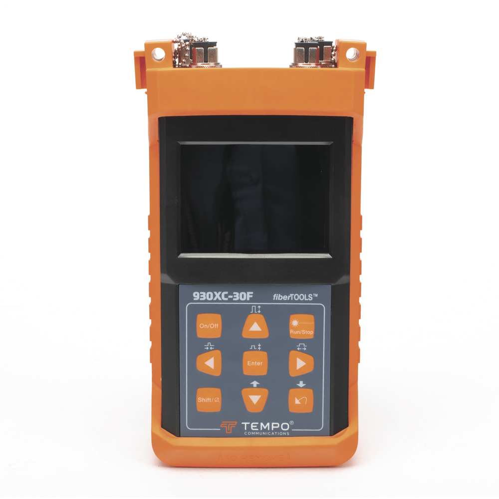 OTDR TEMPO para pruebas en Enlaces de Fibra Óptica lambdas 1310/1550/1625 nm Prueba Fibra Viva 930XC-30F-APC-SC - SILYMX