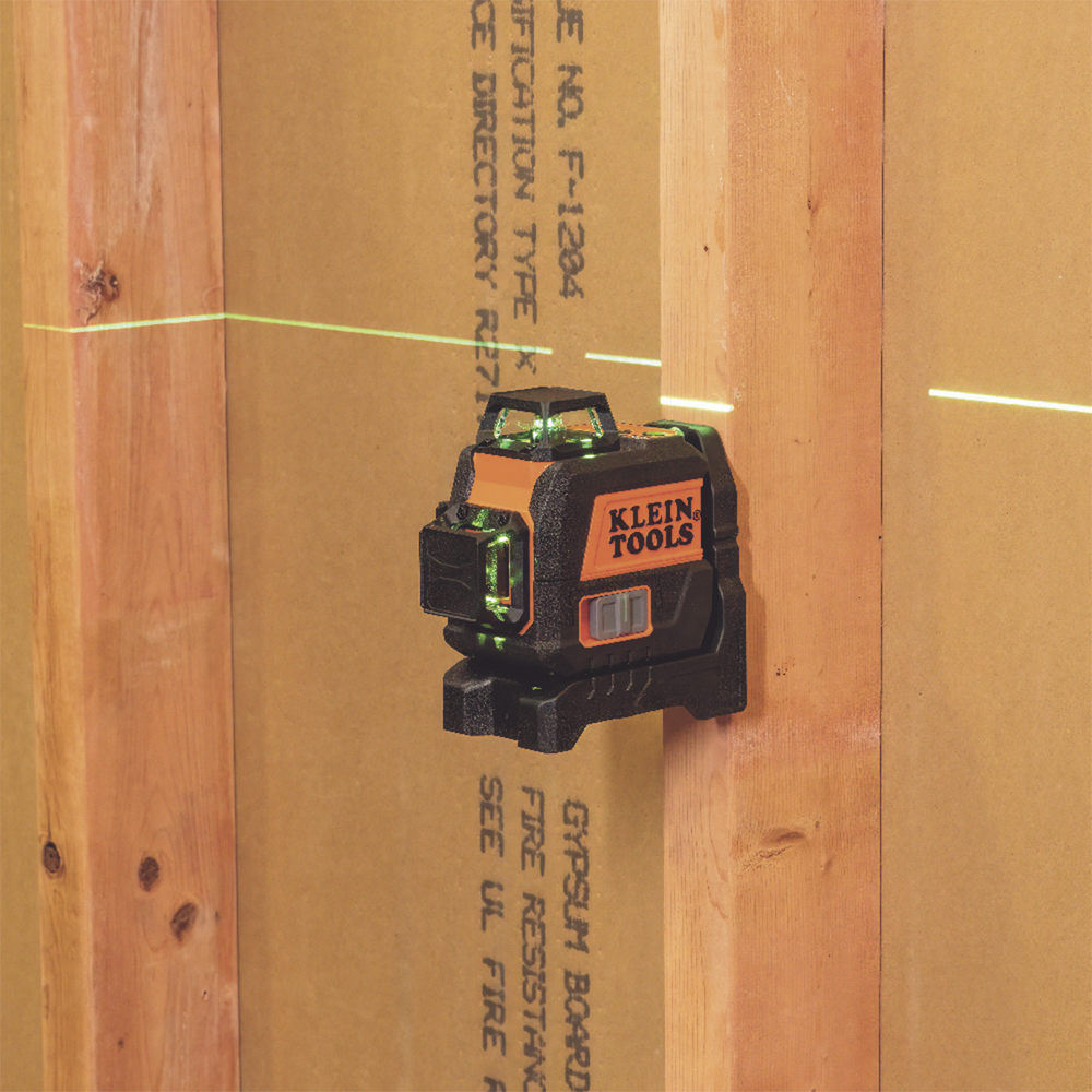 Nivel Láser de 3 Planos de Color Verde de 360º y 30.5 m de alcance KLEIN TOOLS 93CPLG - SILYMX