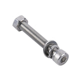Tornillo Allen Milimétrico de Acero Inoxidable 1.25 x 35 Con 1 Tuerca 1 Arandela de Presión y 1 Plana 1 Arandela de Presión y 1 Plana 950-5080-354 - SILYMX