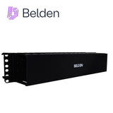 Belden Organizador Horizontal Doble 2UR Negro 9512-1902-FR - Imagen 3