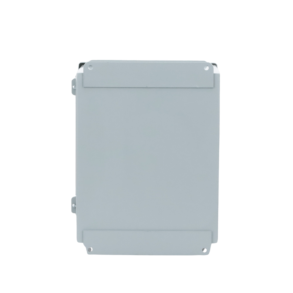 Gabinete de Bisagra Continua NEMA 12 IP66 de Uso en Intemperie 305x254x203 mm De Acero Color Gris - SILYMX