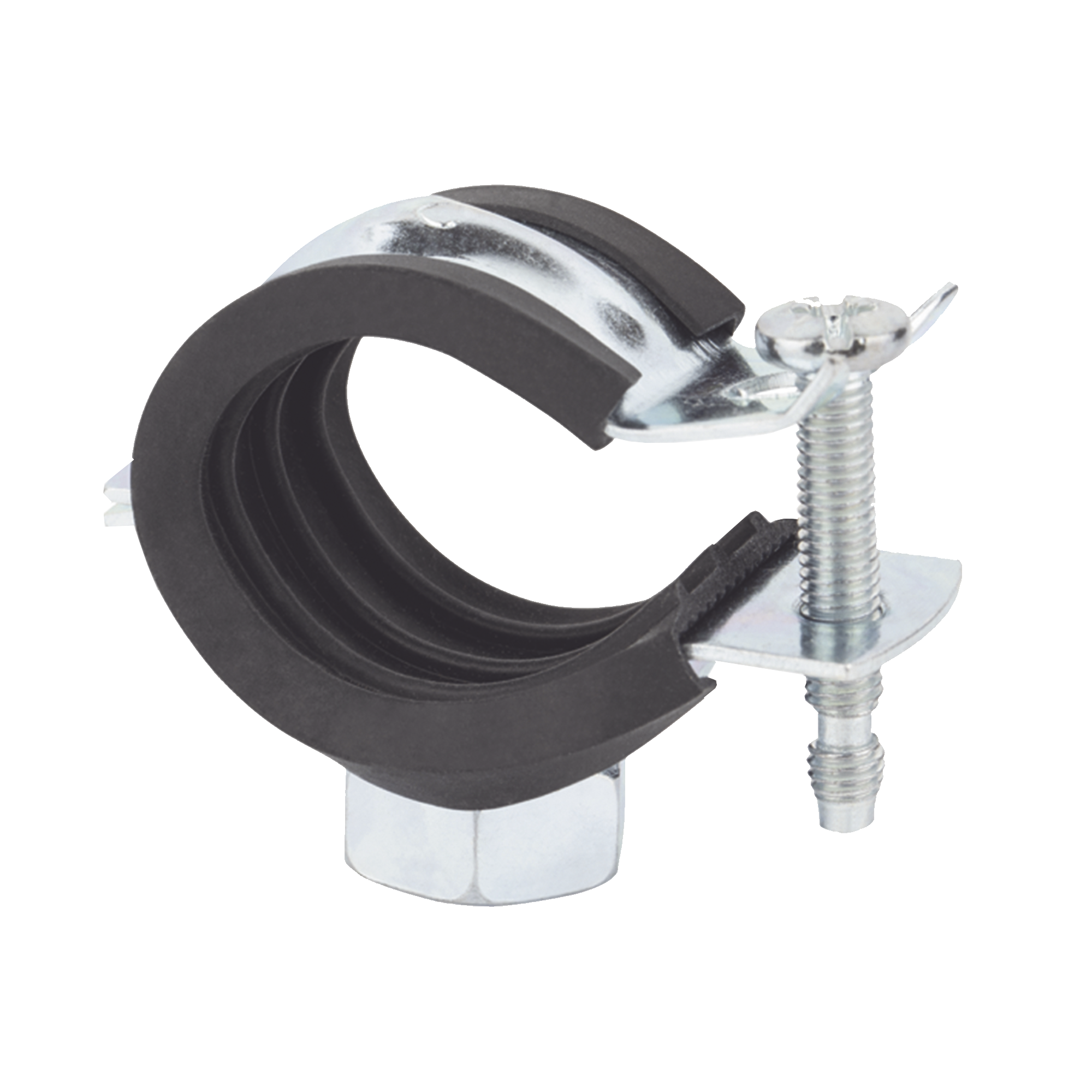 Abrazadera isofónica instalación rápida 1 1/2" (48 mm) INDEX AB-IRP-048 - SILYMX