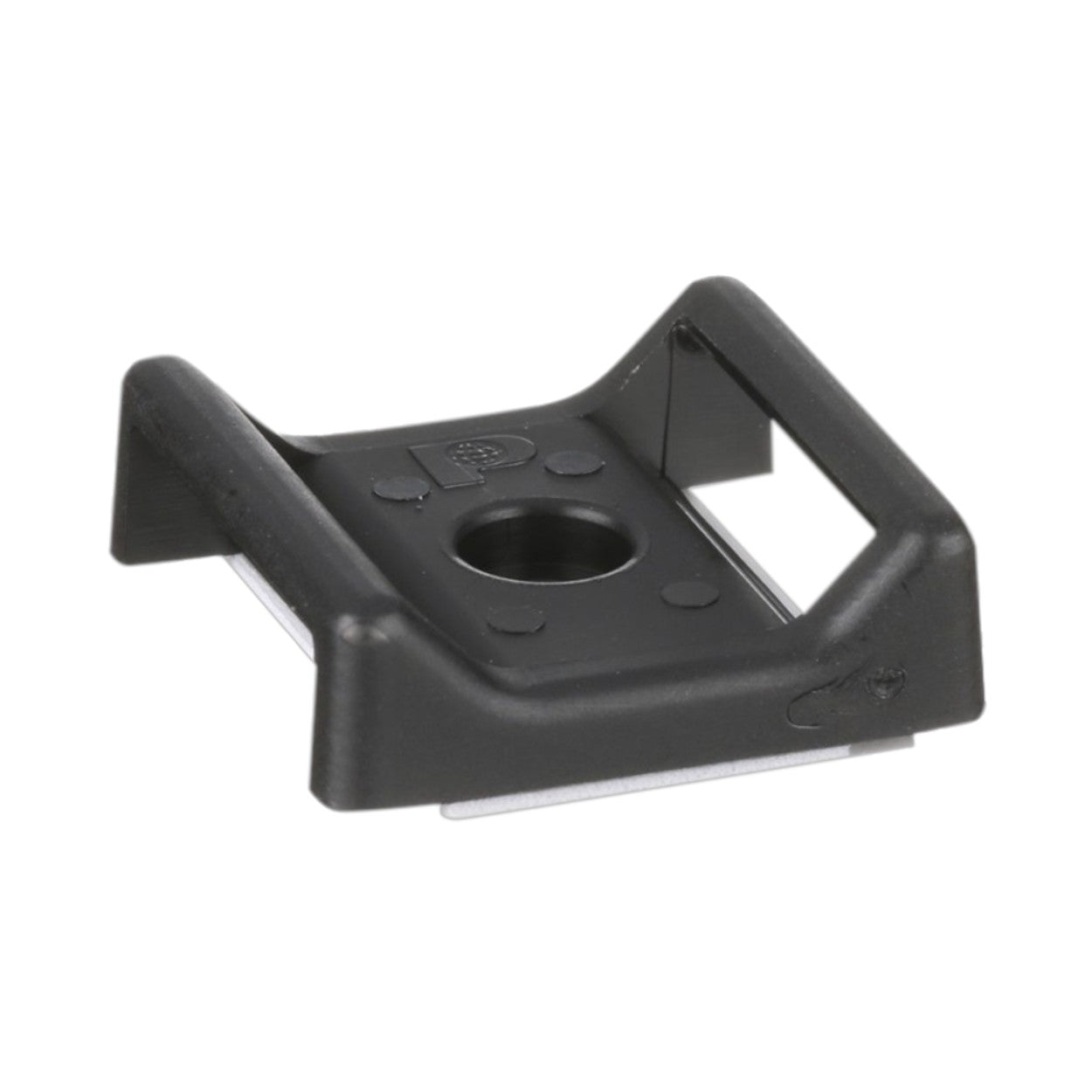 Sujetador Para Cable con Adhesivo 28.5 x 28.5 mm Color Negro Paquete de 100pz ABMT-A-C20 - SILYMX