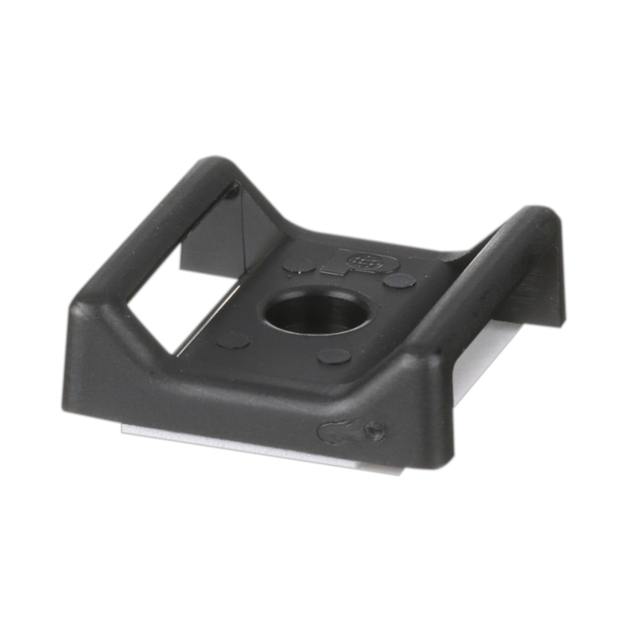 Sujetador Para Cable con Adhesivo 28.5 x 28.5 mm Color Negro Paquete de 100pz ABMT-A-C20 - SILYMX