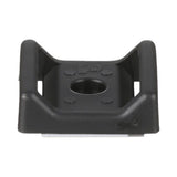 Sujetador Para Cable con Adhesivo 28.5 x 28.5 mm Color Negro Paquete de 100pz ABMT-A-C20 - SILYMX