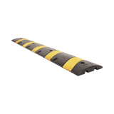 Reductor de Velocidad / Tope 183cm 5 lineas amarillas Hule Reciclado AC-183RV - SILYMX