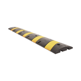 Reductor de Velocidad / Tope 183cm 5 lineas amarillas Hule Reciclado AC-183RV - SILYMX