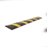 Reductor de Velocidad / Tope 183cm 5 lineas amarillas Hule Reciclado AC-183RV - SILYMX