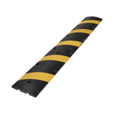 Reductor de Velocidad / Tope 183cm 5 lineas amarillas Hule Reciclado AC-183RV - SILYMX