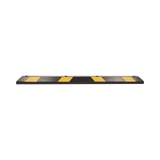 Tope Vehicular Para Estacionamiento 183cm Color Negro-Amarillo 8 Franjas Reflejantes AC-183TV - SILYMX