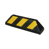 Tope Vehicular 55cm Para Camion Estacionamiento Color Negro-Amarillo AC55TC - SILYMX