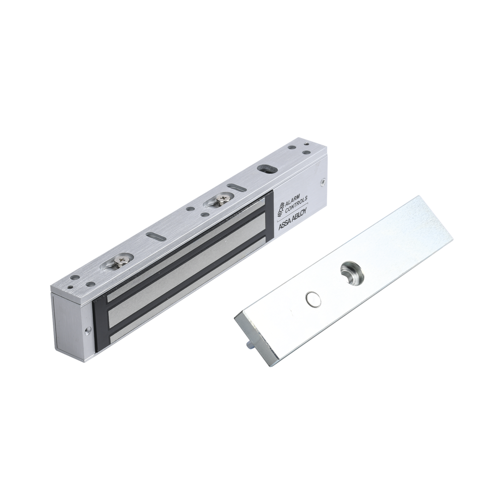 Chapa Magnética ALARM CONTROLS AC600S – 600 lbs, Voltaje Dual 12/24V, Garantía de por Vida - SILYMX