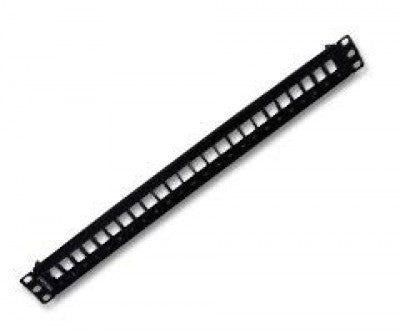 Panel de Parcheo Belden Modular de 24 Puertos 1U Negro - SILYMX
