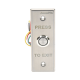 Botón de Salida con Aro Iluminado Azul IP65 Diseño Estético NO,COM,NC ACCESS40 - SILYMX