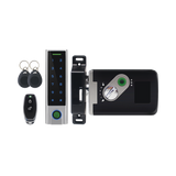 Kit de Cerradura Inteligente / Incluye Teclado y Control Remoto / Soporta Huella, Tarjeta y Contraseña / Teclado Metálico IP65
