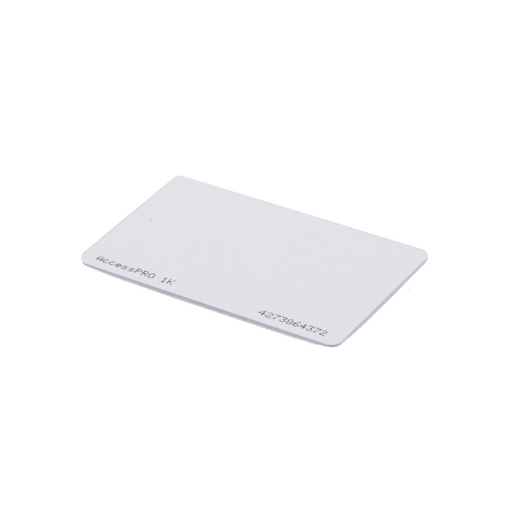 Tarjeta control de acceso MIFARE Classic Tipo ISO Card Memoria 1Kb Imprimible Frecuencia 13.56 Mhz formato CR80 ACCESS-CARD-M1K - SILYMX